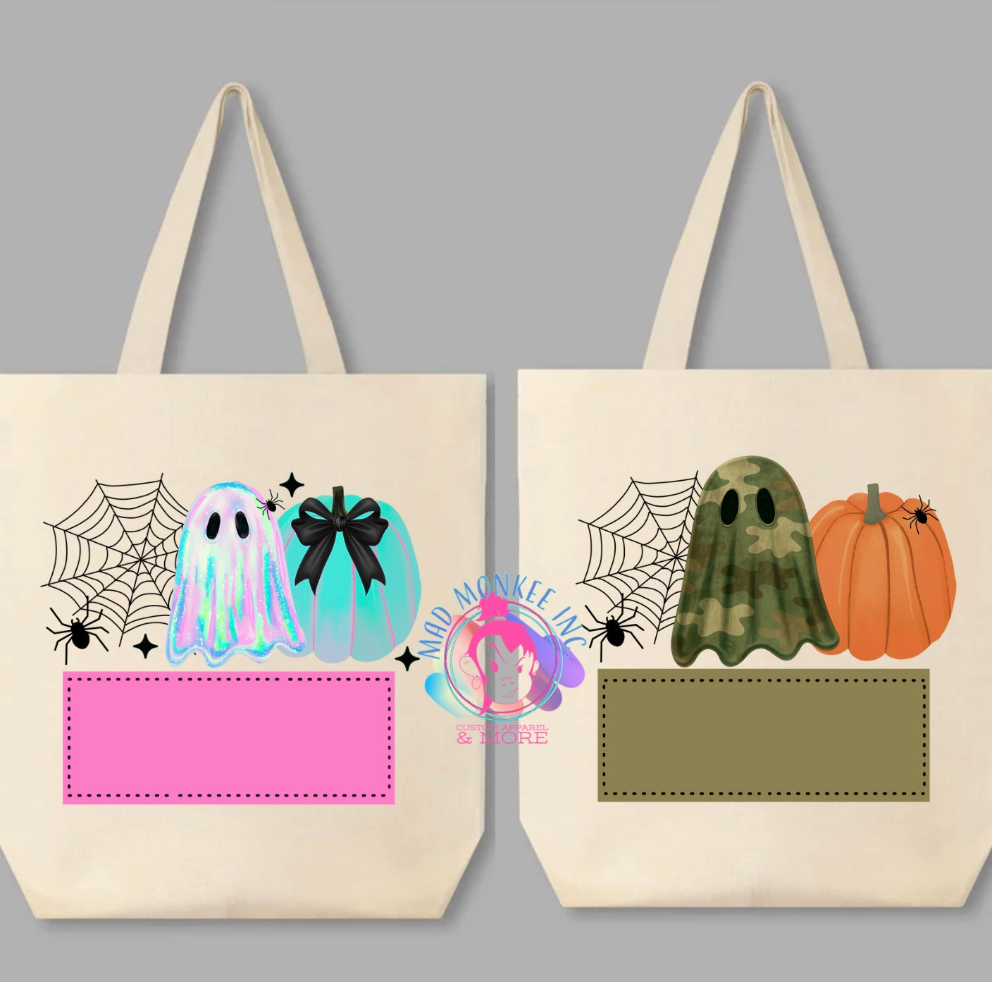 Personalized Trick or Treat Totes