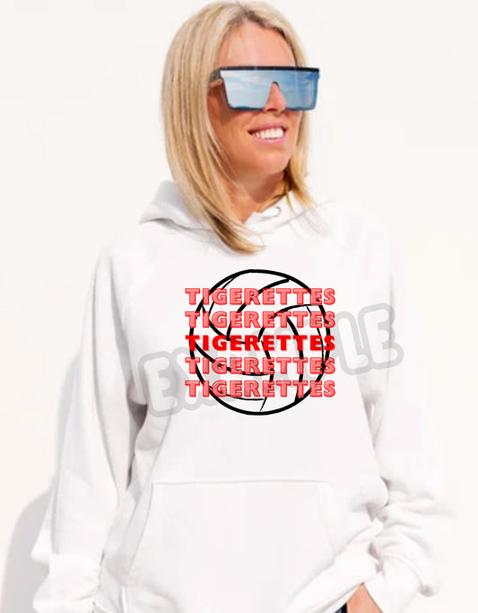 Tigerettes Volleyball Hoodie & Crewneck