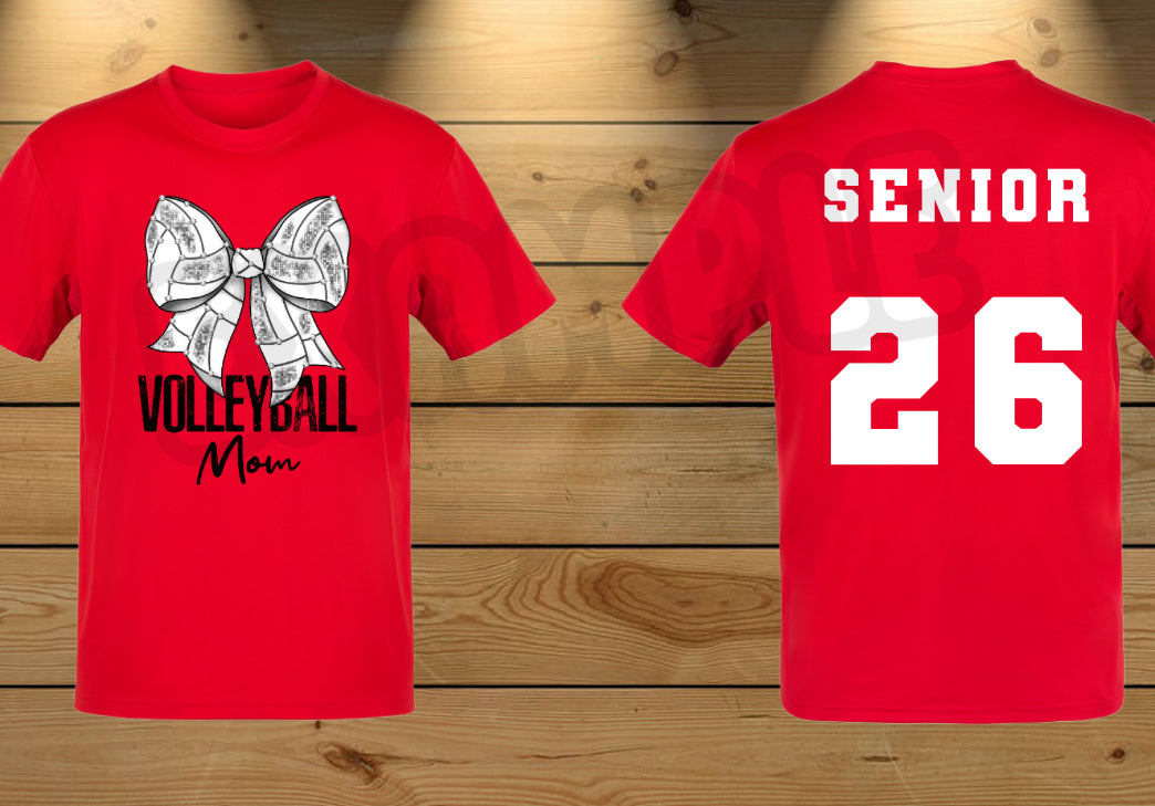 Volleyball Bow Tee