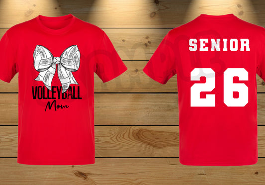 Volleyball Bow Tee